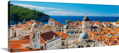 Croatia, Dubrovnik, View Of The Rooftops