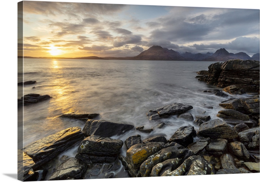 Cuillin Hills From Elgol, Isle Of Skye, Inner Hebrides, Scotland