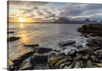 Cuillin Hills From Elgol, Isle Of Skye, Inner Hebrides, Scotland