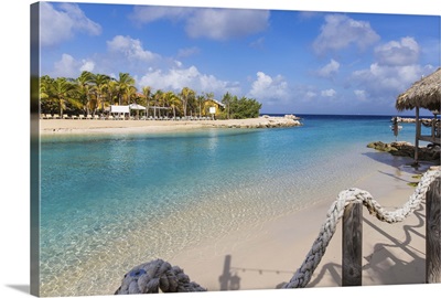 Curacao, Willemstad, Hemingway Beach beach bar and grill