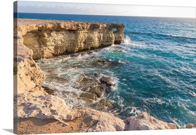 Cyprus, Ayia Napa, The Sea Caves At Cape Greco