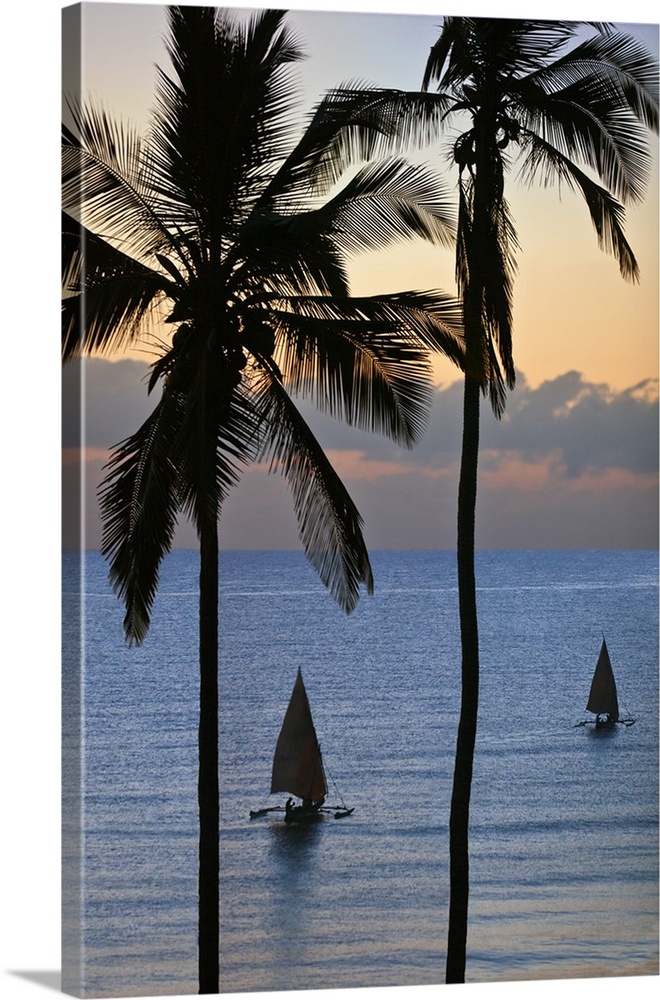 Dawn at Msambweni, south of Mombasa.