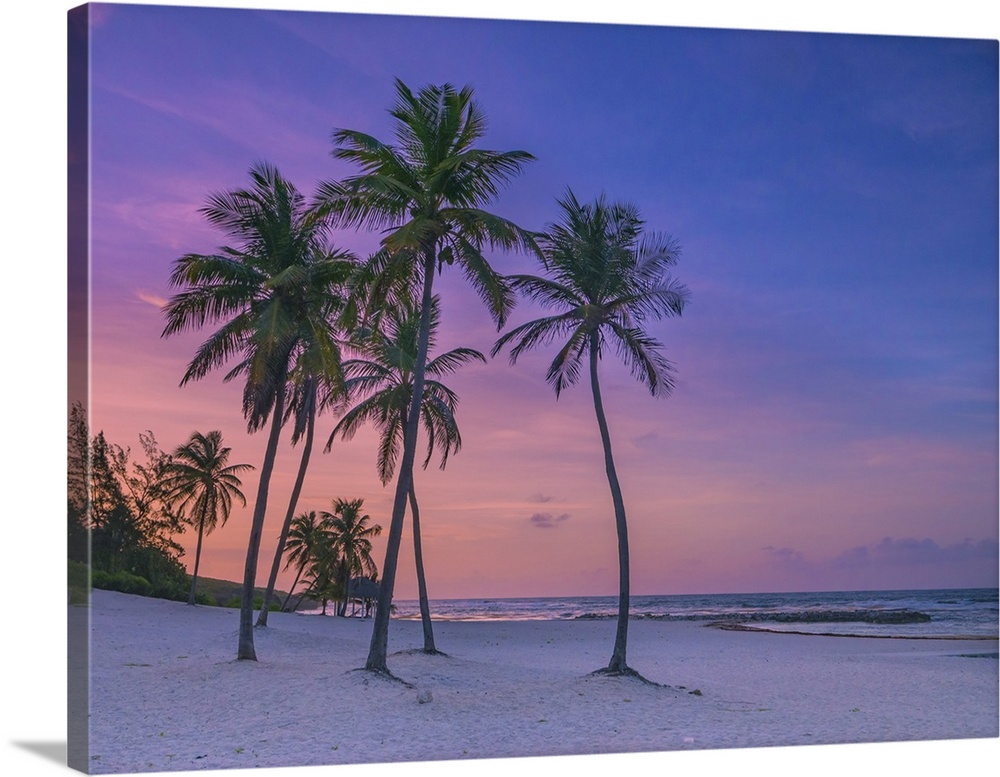 Daybreak At Beach Bay On Grand Cayman, Cayman Islands, British West Indies