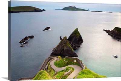 Dunquin harbour, Dingle Peninsula, County Kerry, Munster, Republic of Ireland