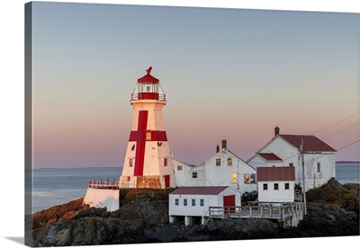 East Quoddy Lighthouse, Campobello Island, New Brunswick, Canada