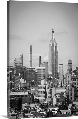 Empire State Building From Soho, Manhattan, New York City