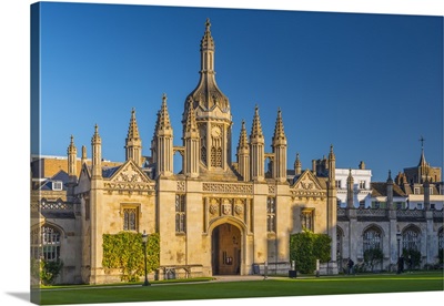 England, Cambridgeshire, Cambridge, King's College, Gatehouse