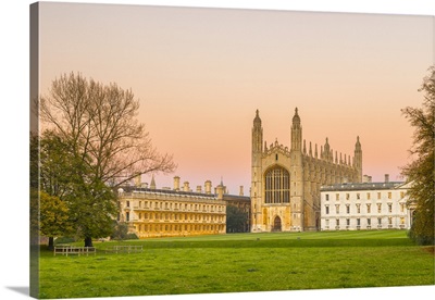 England, Cambridgeshire, Cambridge, The Backs, King's College, King's College Chapel