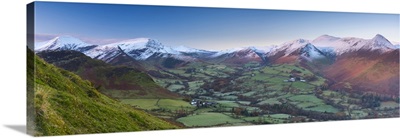 England, Cumbria, Lake District, Newlands Valley