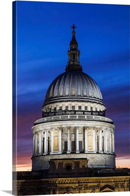England, London, City Of London, St. Pauls Cathedral, The Dome