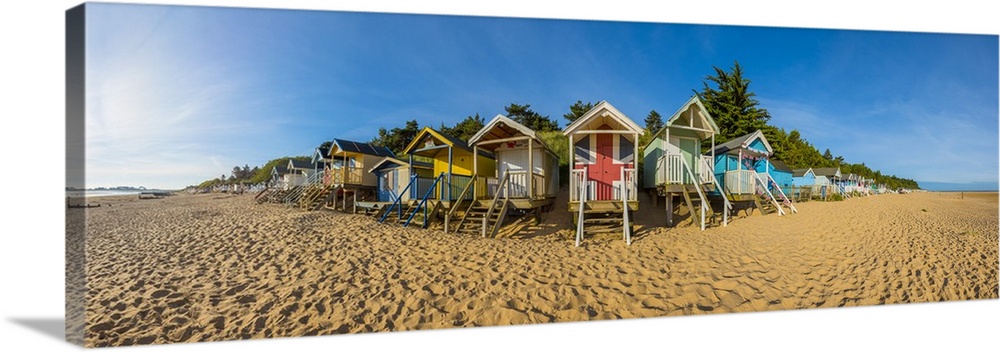 UK, England, Norfolk, North Norfolk, Wells-next-the-Sea Beach.