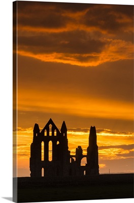 England, North Yorkshire, Whitby Abbey