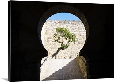 Entrance Gate Of Castillo De Trujillo, Extremadura, Caceres, Spain