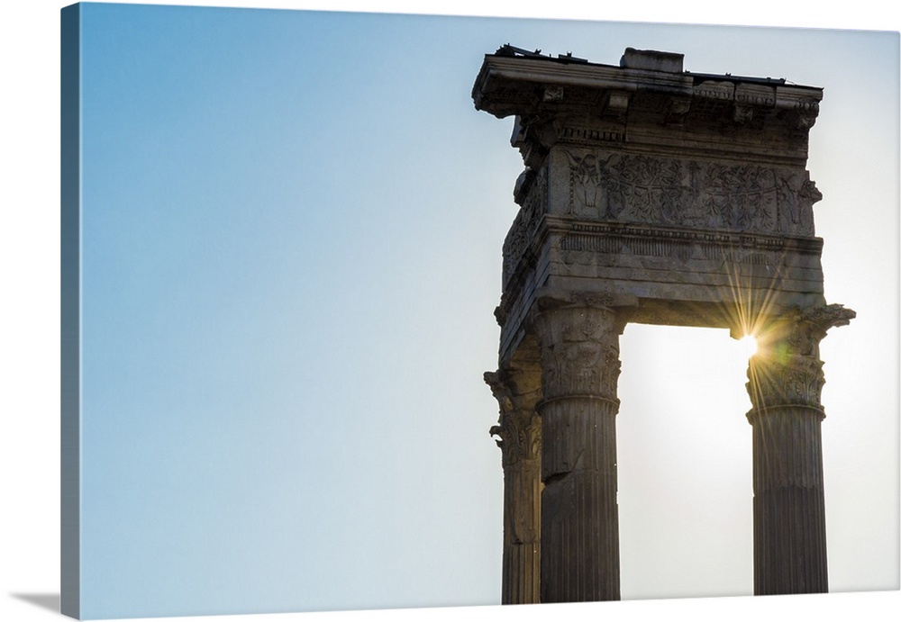 Europe, Italy, Rome. Temple of Apollo Sosiano.