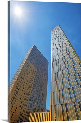 European Court Building At Kirchberg, Luxembourg