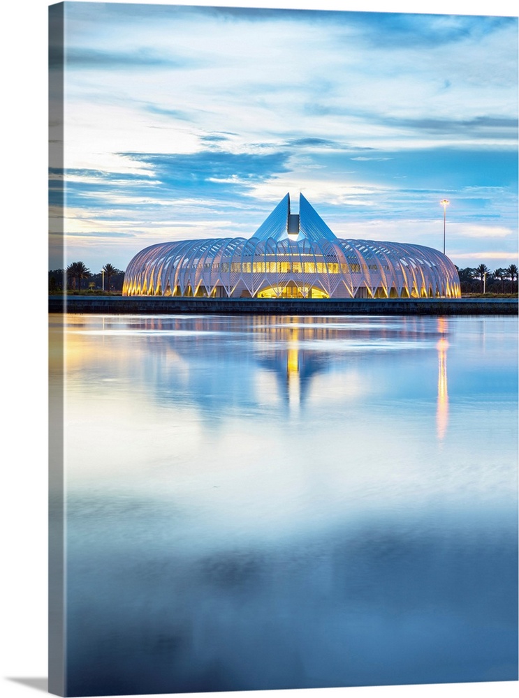 Florida, Lakeland, Innovation, Science, and Technology Building, Florida Polytechnic University, Designed By Spanish Archi...