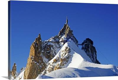 France, French Alps, Haute-Savoie, Chamonix, Aiguille du Midi