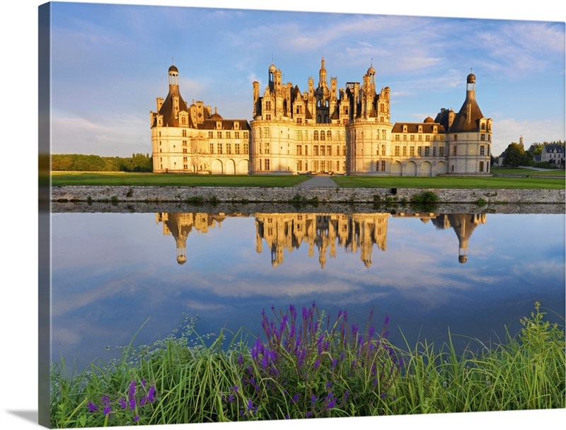 France, Loire valley, Chateau de Chambord, detail of towers Wall Art,  Canvas Prints, Framed Prints, Wall Peels | Great Big Canvas