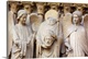 image thumbnail of France, Paris, Notre Dame Cathedral, detail of statues on facade.