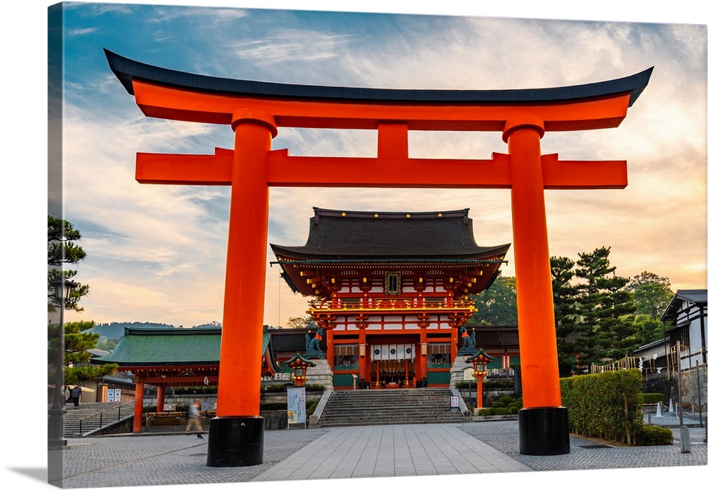 Fushimi Inari-taisha shrine, Fushimi ward, Kyoto, Kyoto prefecture, Kansai region, Japan.
