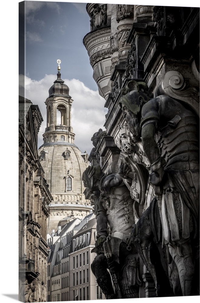 Georgentor (City Gate), Residenzschloss (Dresden Castle), Dresden, Saxony, Germany