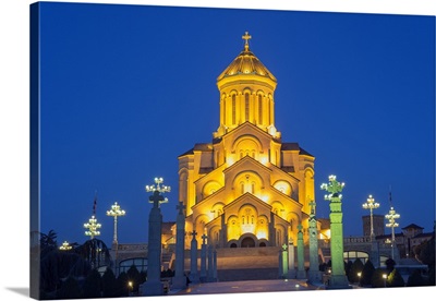 Georgia, Tbilisi, Tbilisi Sameda Cathedral