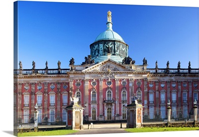 Germany, Potsdam, Berlin Brandenburg, Sanssouci, The New Palace at the Sanssouci Park