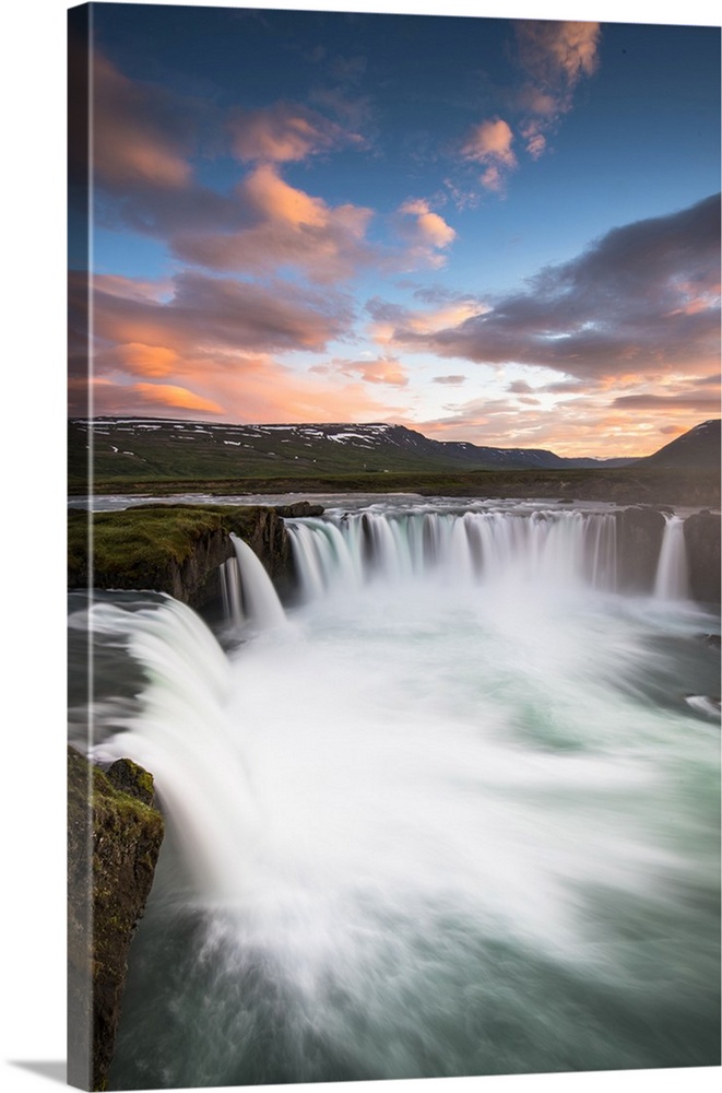 Godafoss Waterfall Northern Iceland Wall Art Canvas Prints Framed Prints Wall Peels Great 5297