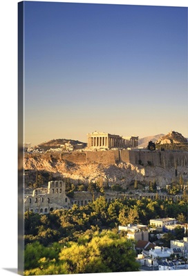 Greece, Attica, Athens, The Acropolis and Parthenon