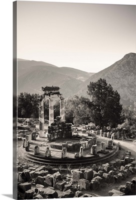 Greece, Delphi, Sanctuary of Athena Pronaia, The Tholos