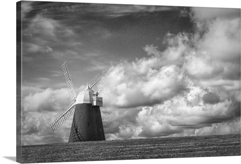 Halnaker Windmill, West Sussex, England.