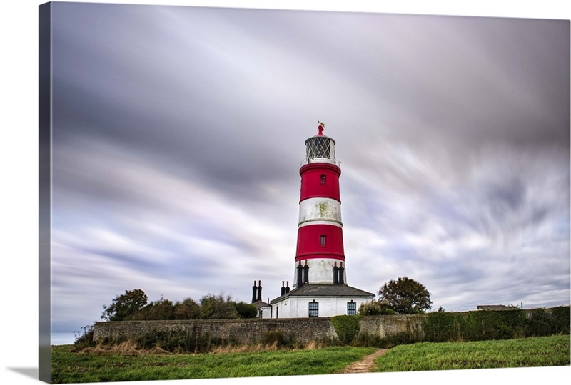 Happisburgh Lighthouse, the oldest working light in East Anglia