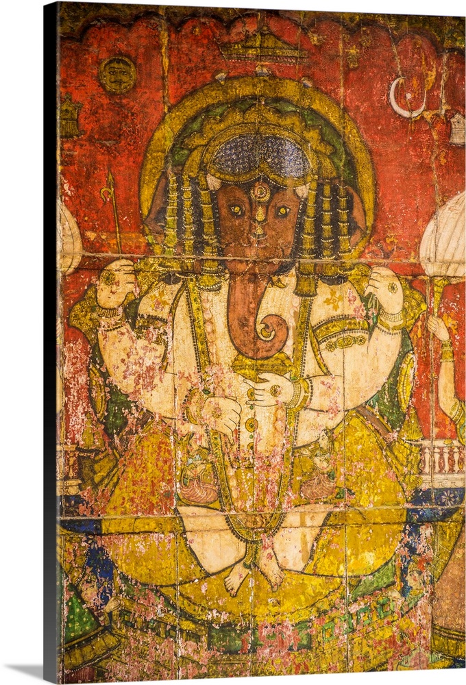 Hindu God Ganesh, Udaipur, Rajasthan, India