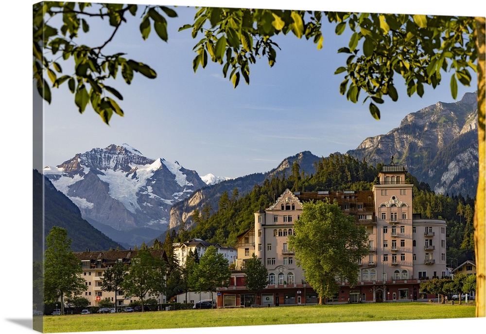 Hohematte Park And Jungfrau Mountain, Interlaken, Switzerland