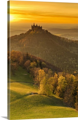 Hohenzollern Castle, Hechingen, Swabian Jura, Baden-Wurttemberg, Germany