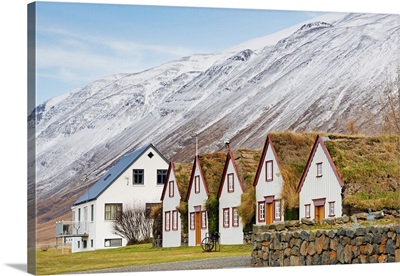 Iceland, church at Laufas