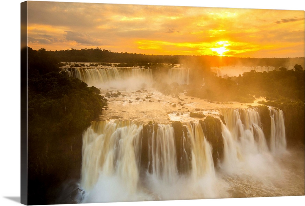 Iguacu Falls, Parana State, Brazil.