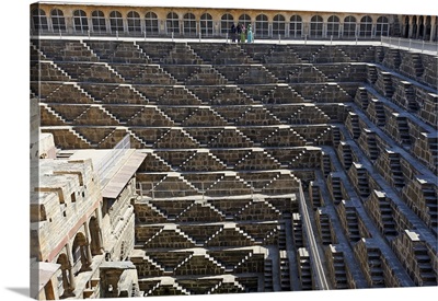 India, Chand Baori is among the largest and deepest such wells in Rajasthan