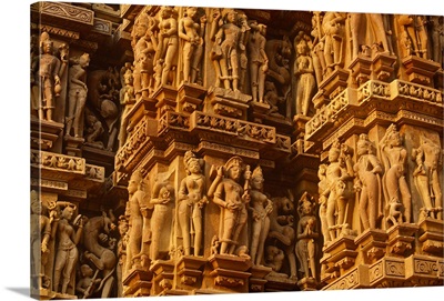 India, Madhya Pradesh, The Kandariya Mahadeva Temple at Khajuraho