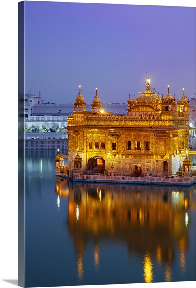 India, Punjab, Amritsar, The Harmandir Sahib,  known as The Golden Temple