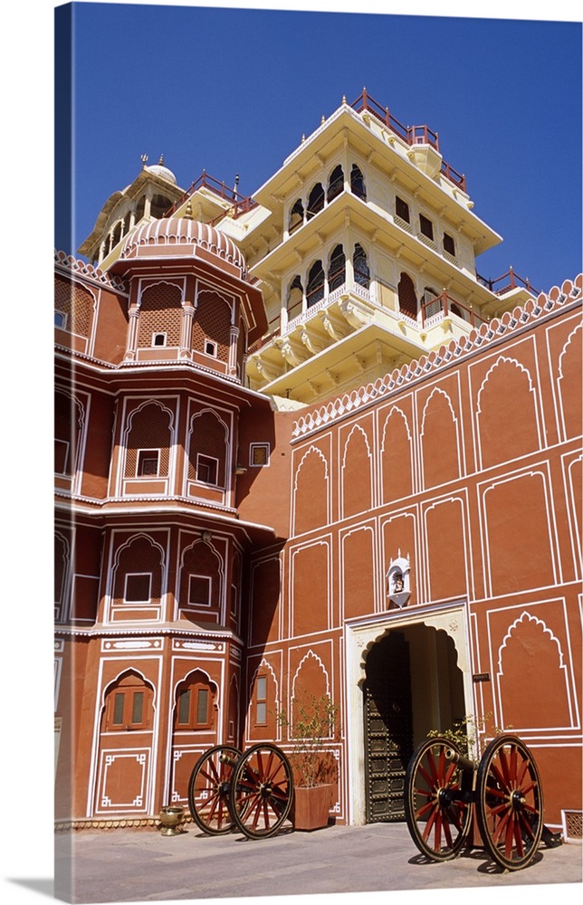 Asia, India, Rajastan, Jaipur. City Palace.