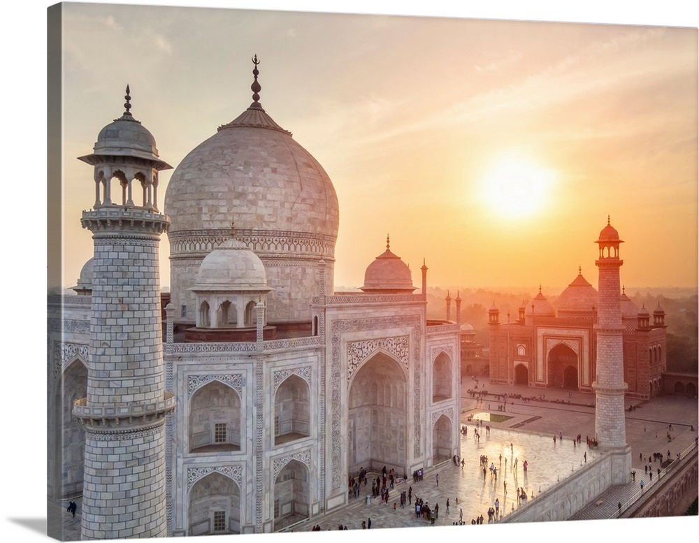 India, Uttar Pradesh, Taj Mahal (Unesco World Heritage Site).