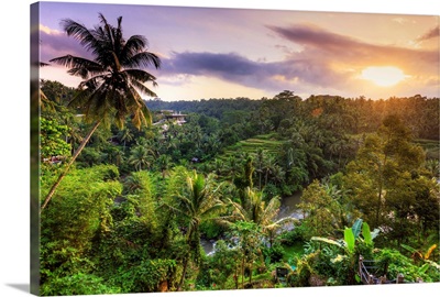Indonesia, Bali, Ubud, Sayan Valley and Ayung River