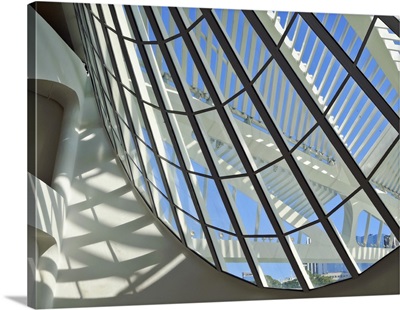 Interior view of the Museum of Tomorrowby Santiago Calatrava, Rio de Janeiro