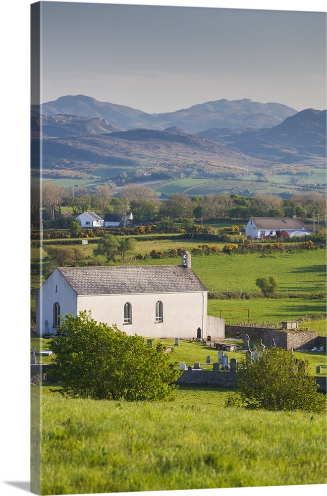 Ireland, County Donegal, Fanad Peninsula, Fanad Head, landscape.