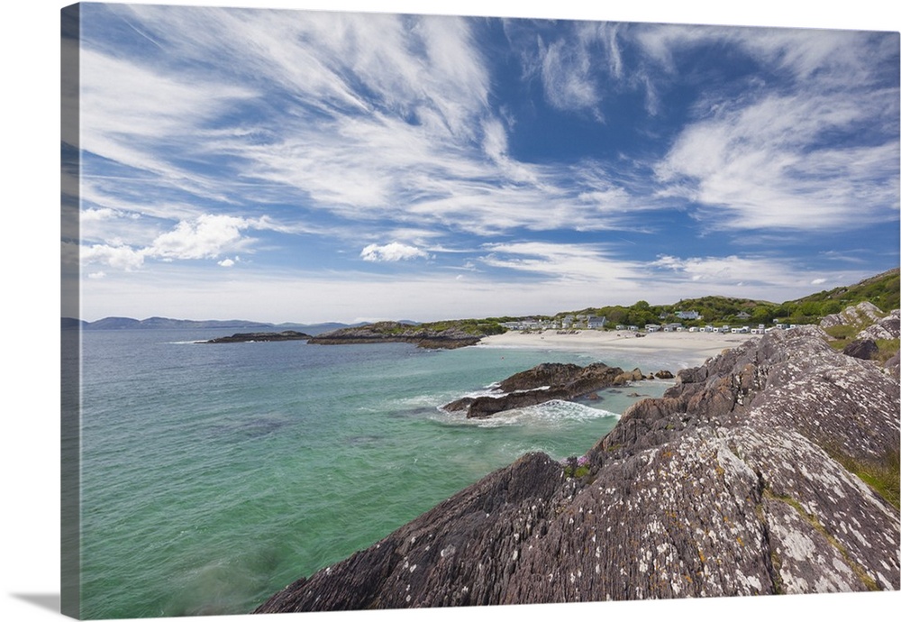 Ireland, County Kerry, Ring of Kerry, Castlecove, Castlecove Beach.