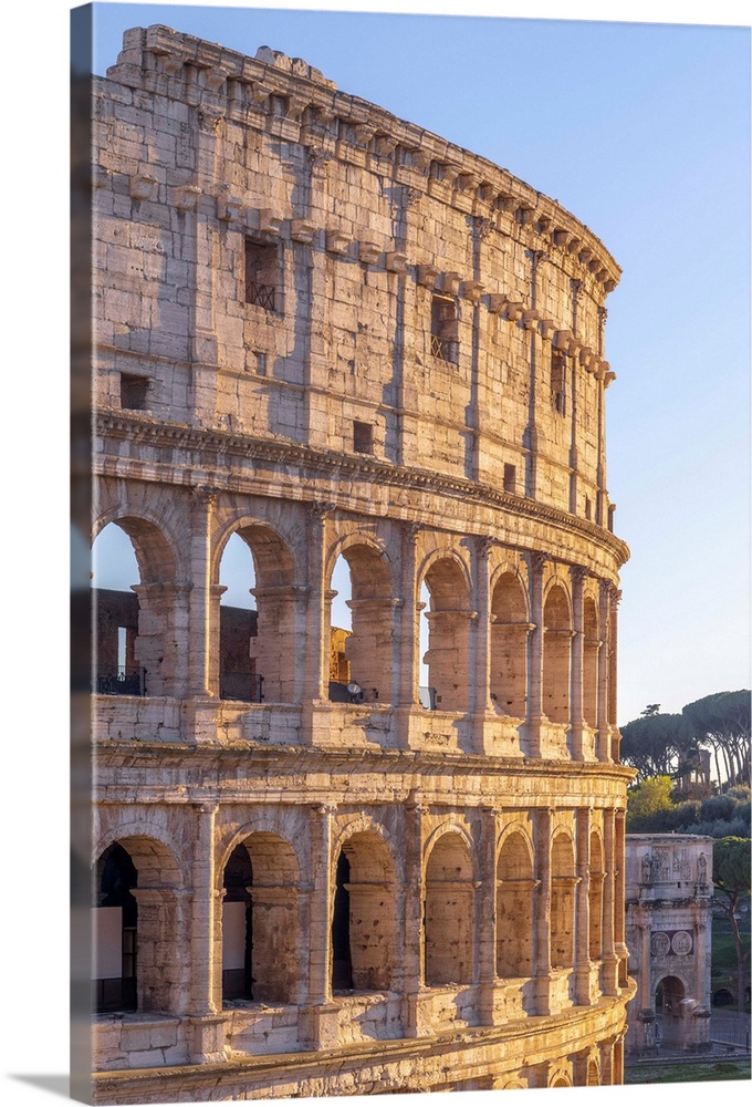 Italy, Lazio, Rome, Colosseum.