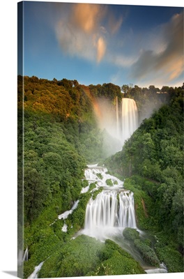 Italy, Terni, Marmore Falls, One of the tallest waterfalls in Europe