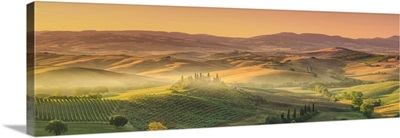 Italy, Tuscany, San Quirico D'Orcia, Podere Belvedere