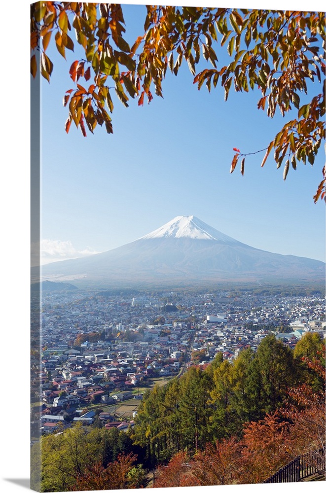 Asia, Japan, Honshu, Mt Fuji 3776m, UNESCO World Heritage site.